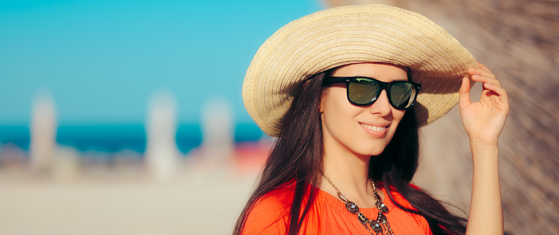 Auch Augen brauchen Schutz!: Trag Sonnenbrille.